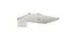AXOR-HG-AXOR-ShowerSolutions-Kopfbrause-460-300-3jet-mit-Brausearm-und-eckiger-Rosette-Edelstahl-Optic-35282800 gallery number 1